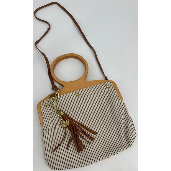 Deesigns by Dee Ocleppo Hilfiger women's Tote Purse Bag Bar blue Convertible - Picture 7 of 10